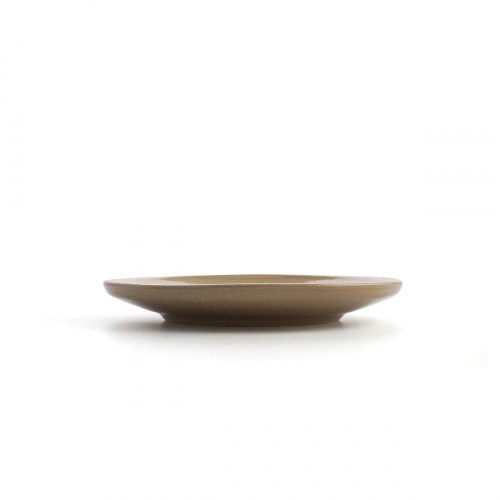 Anaflor flad middagstallerken i bagt ler, beige Ø 29 cm - sæt á 8