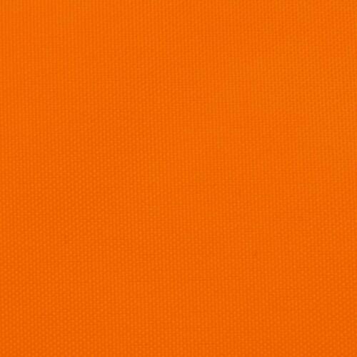 Solsejl 4x4x4 m oxfordstof trekantet orange