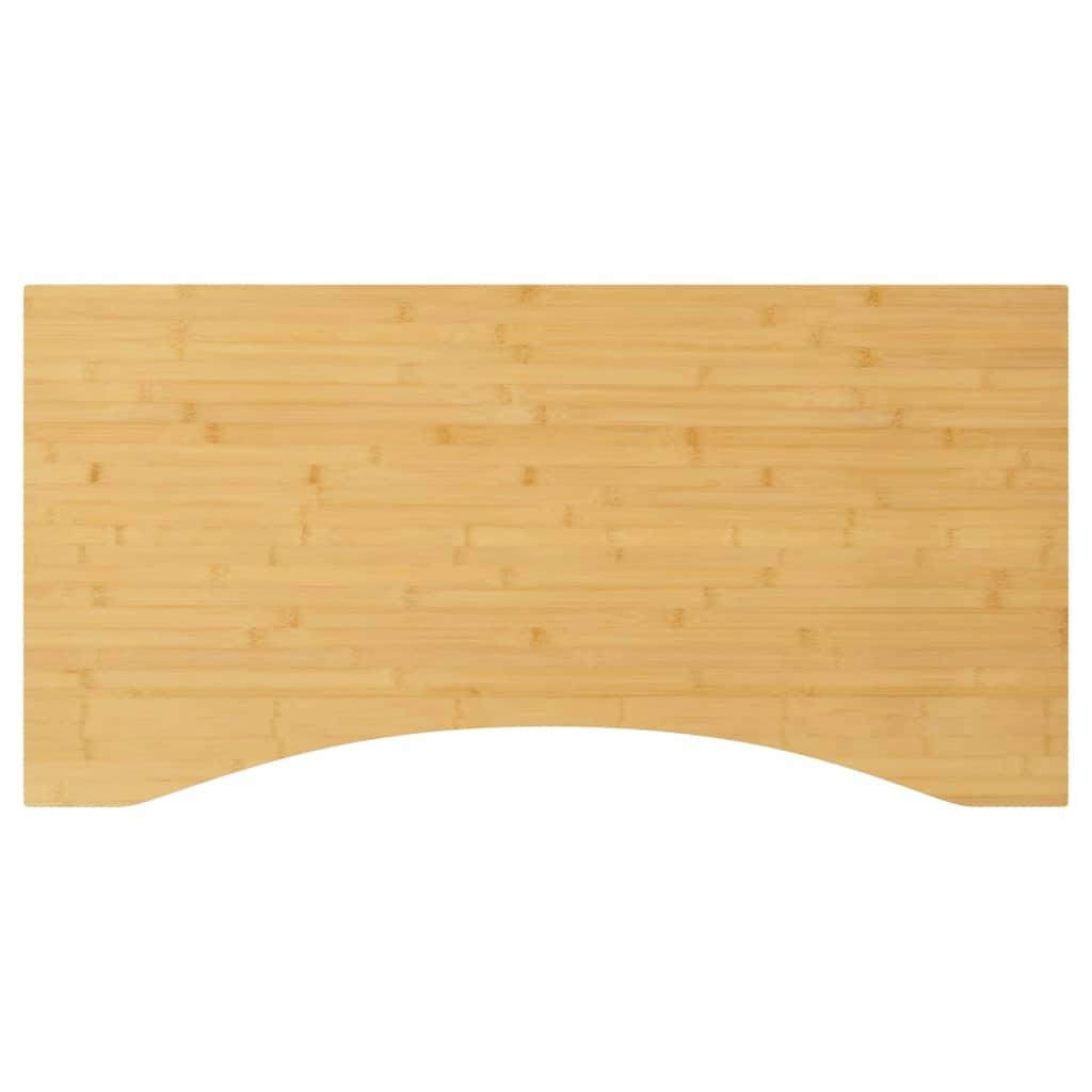 Bordplade Til Skrivebord 110x55x1 5 Cm Bambus
