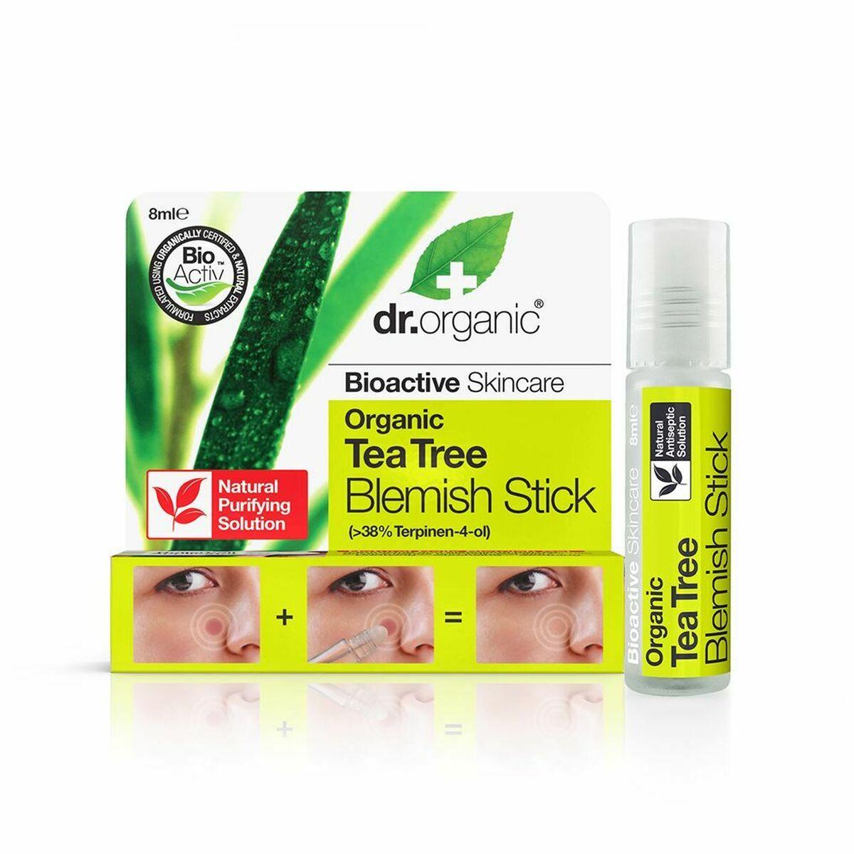 Behandling acne Dr.Organic DR00140 Roll-On Tea tree 8 ml billede