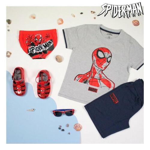 Badetøj til Børn Spider-Man Rød 5 år