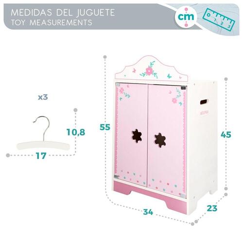 Skab Woomax Dukker 34 x 55 x 23 cm