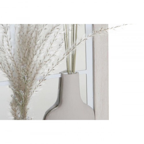 Vægspejl - Beige Vase Cottage, 35 × 10 × 50 cm