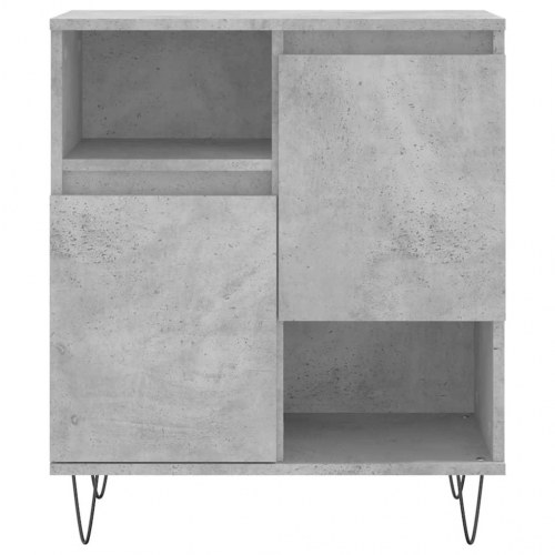 Skænk 60 × 35 × 70 cm i konstrueret træ - betongrå