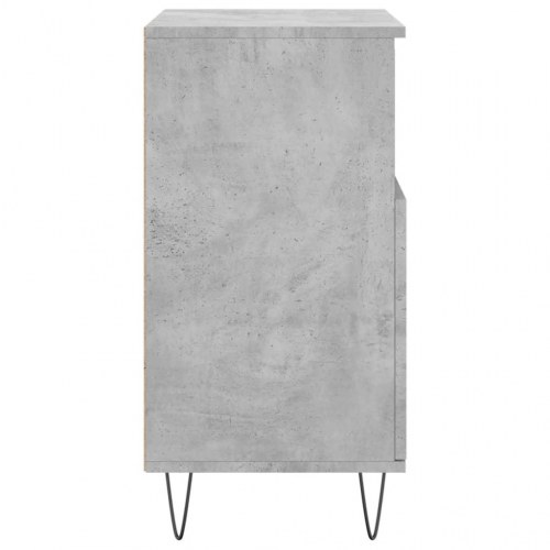 Skænk 60 × 35 × 70 cm i konstrueret træ - betongrå