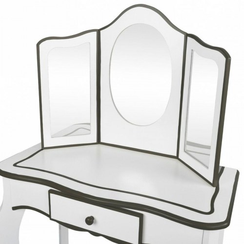 Woomax make-up bord med stol - hvid legetøj 61 × 100 × 29 cm