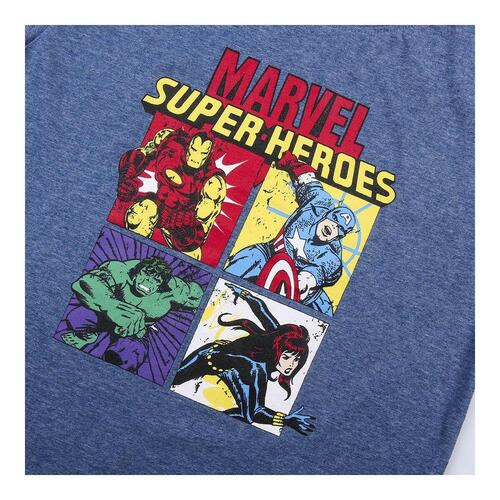 Sæt med tøj Marvel Mørkeblå 12 år