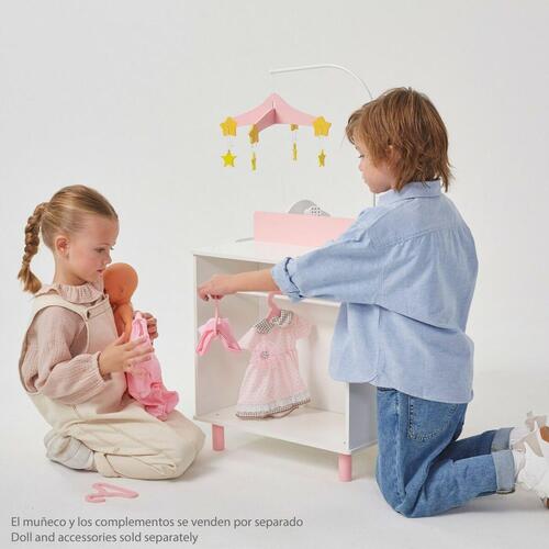 Puslebord til Dukker Teamson 4 Dele 61 x 92,5 x 47,5 cm