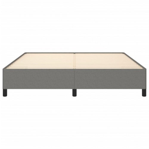 Sengeramme uden madras 180×200 cm - stof, mørkegrå