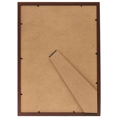 Billedrammer 3 stk. til væg eller bord 10x15 cm mørkerød