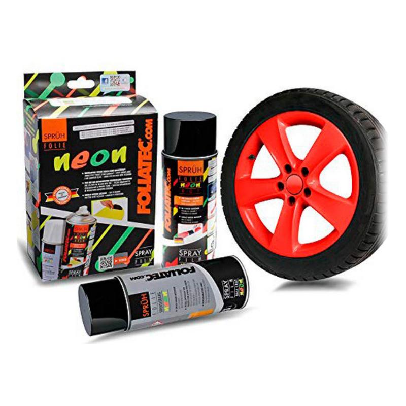 Flydende Gummi Til Biler Foliatec Rød 400 Ml 2 Stk