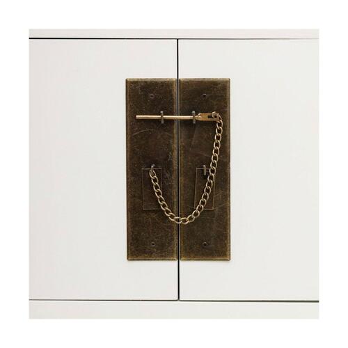 Hallbord NEW ORIENTAL 95 x 26 x 91 cm Træ Hvid DMF