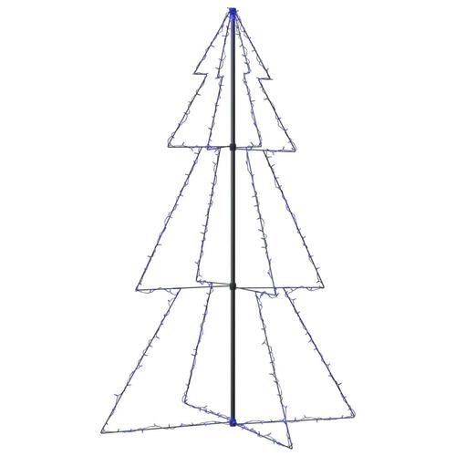 Lysende juletræ 118x180 cm 240 LED'er indendørs/udendørs