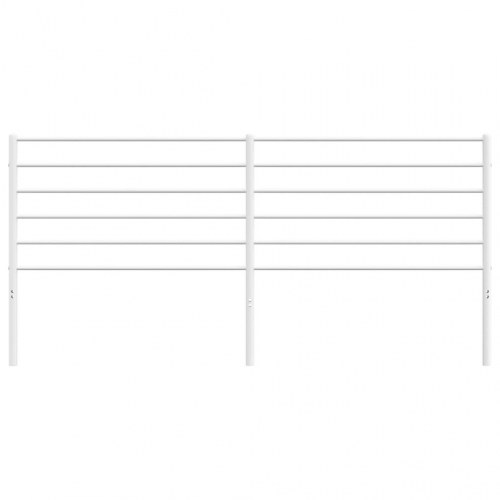 Udskiftningsgavl i metal 193 cm - hvid