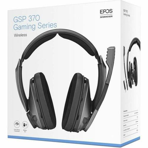 Hovedtelefoner med mikrofon Epos GSP 370 Sort Trådløst Gaming