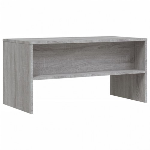 TV-bord 80 x 40 x 40 cm i konstrueret træ - grå sonoma-eg