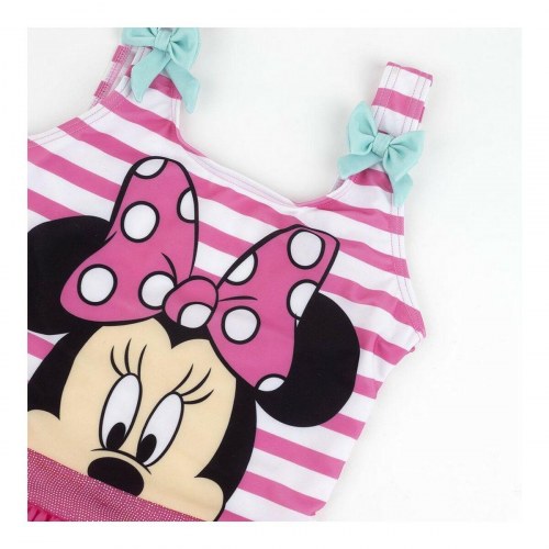Minnie Mouse badedragt til piger - pink, 3 år