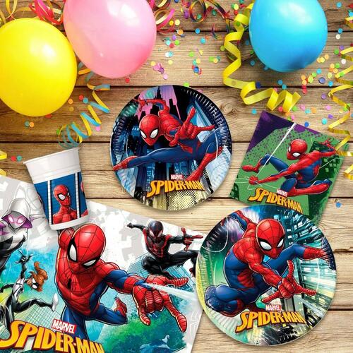 Sæt med Produkter til Fest Spider-Man 66 Dele