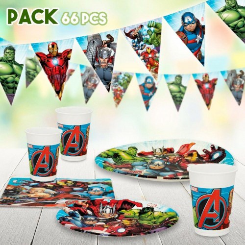 The Avengers festpakke - 66 dele