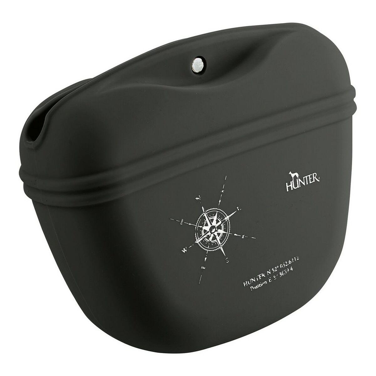 Hundepose-holder Hunter Lugo - antracit silikone, 5 × 11 × 13 cm