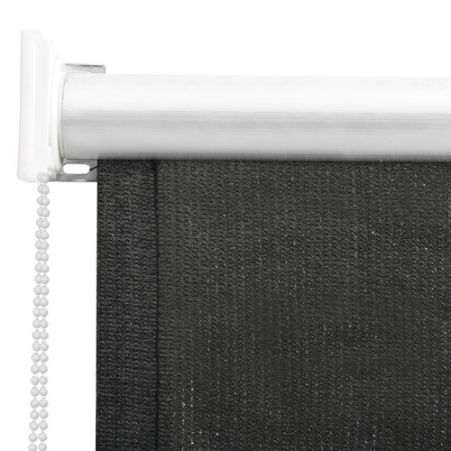 Udendørs rullegardin 60 × 140 cm - antracitgrå HDPE