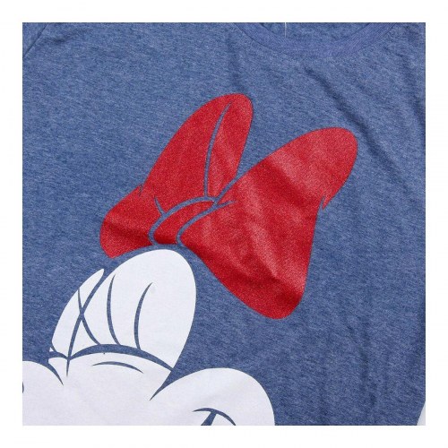 Minnie Mouse pigesæt - Grå, 14 år (100% bomuld)