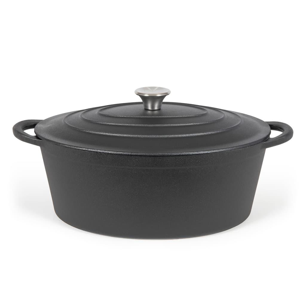 Livoo stegegryde 34 cm 7 l oval sort