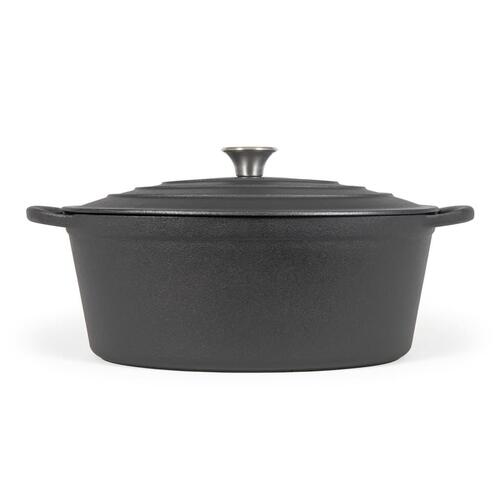 Livoo stegegryde 34 cm 7 l oval sort