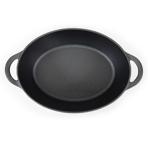 Livoo stegegryde 34 cm 7 l oval sort