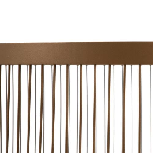 Sofabord 81 x 81 x 45,5 cm Krystal Metal