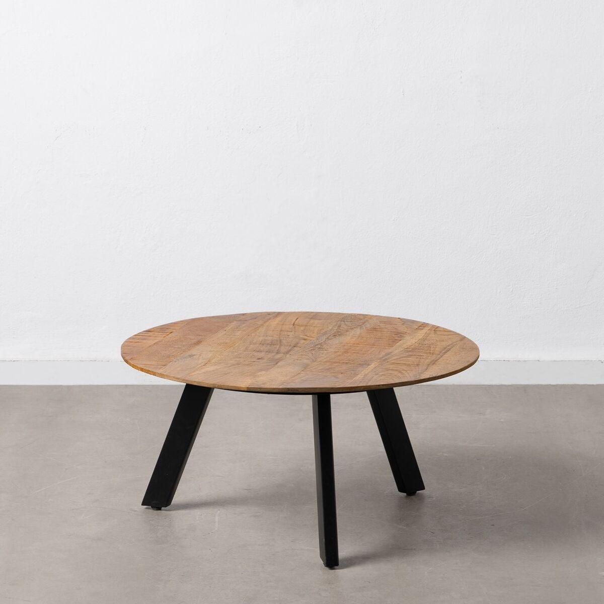 Sofabord Træ Jern 80 X 80 X 40 Cm