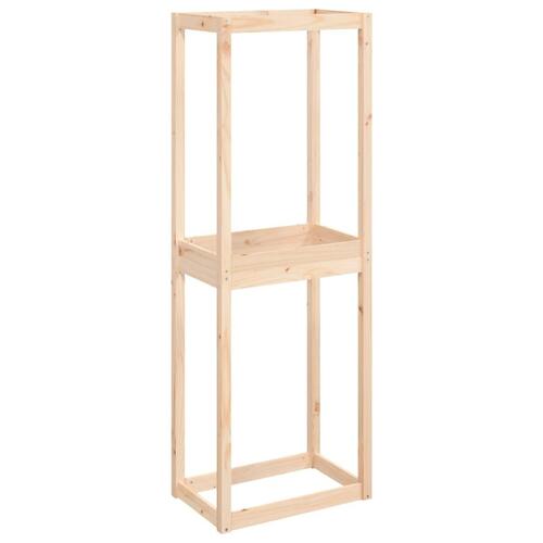 Dækreol 63x40x180 cm massivt fyrretræ