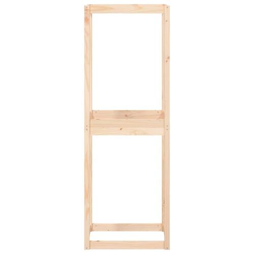 Dækreol 63x40x180 cm massivt fyrretræ