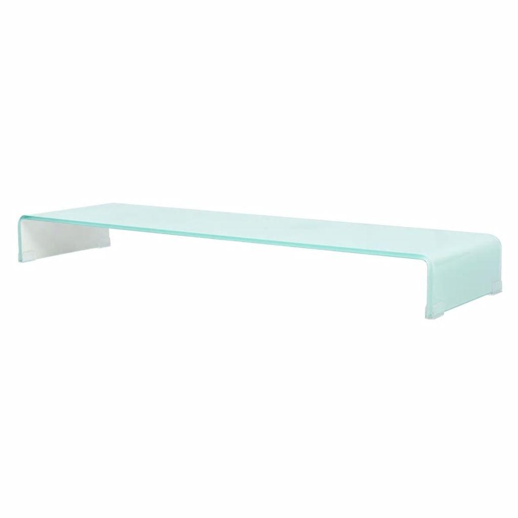 Stativ Skærmforhøjer 120x30x13 Glas Grøn