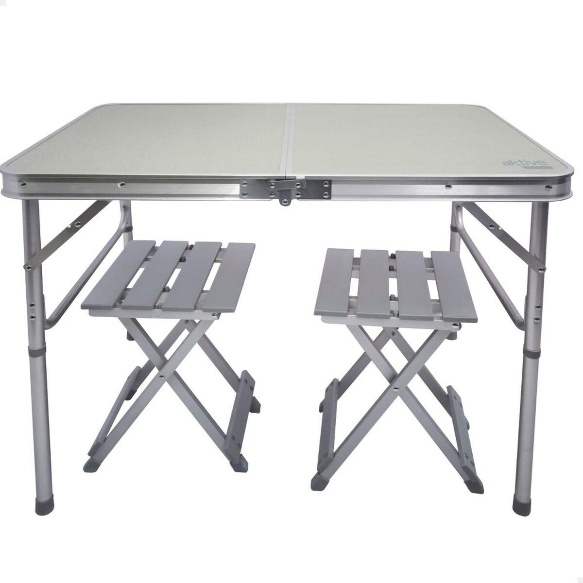 Spisebordsæt Med Stole Aktive Foldbar Camping