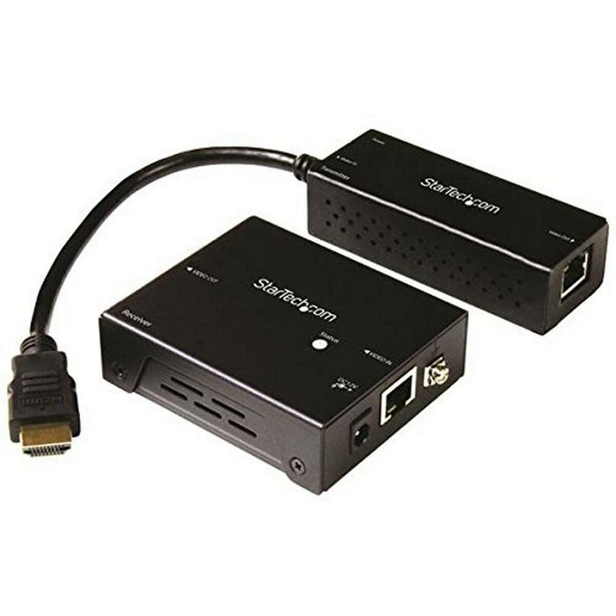 Hdmi Adapter Startech St121hdbtdk Sort