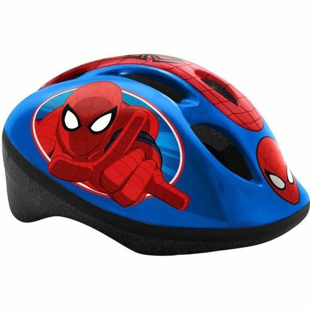 Cykelhjelm til børn - SM250103S, blå med Spidey-motiv