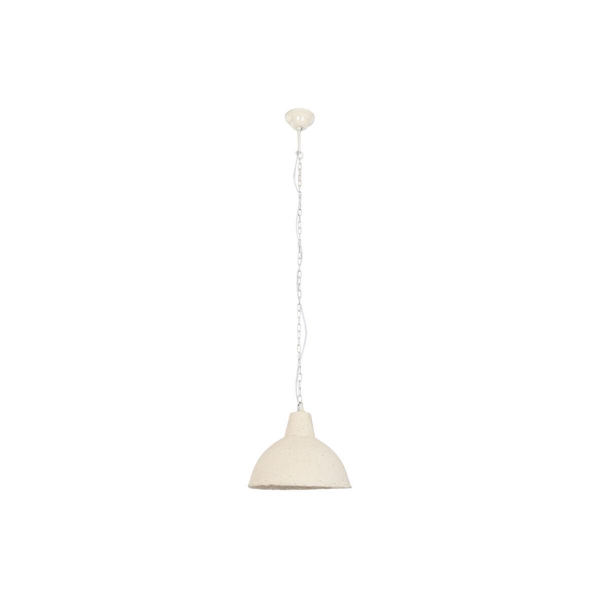 Loftslampe Home Esprit Hvid Papir Jern 50 W 33 X 33 X 26 Cm
