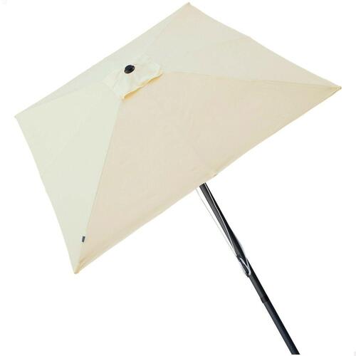 Parasol Aktive 300 x 271 x 300 cm Stål Aluminium Flødefarvet