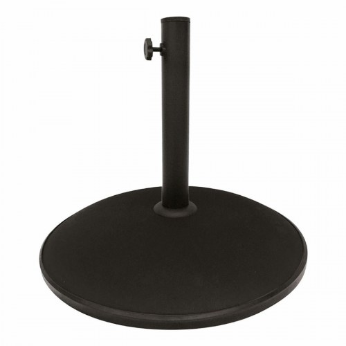Aktive parasolfod i cement og stål - 50 x 34 x 50 cm, ca. 25 kg