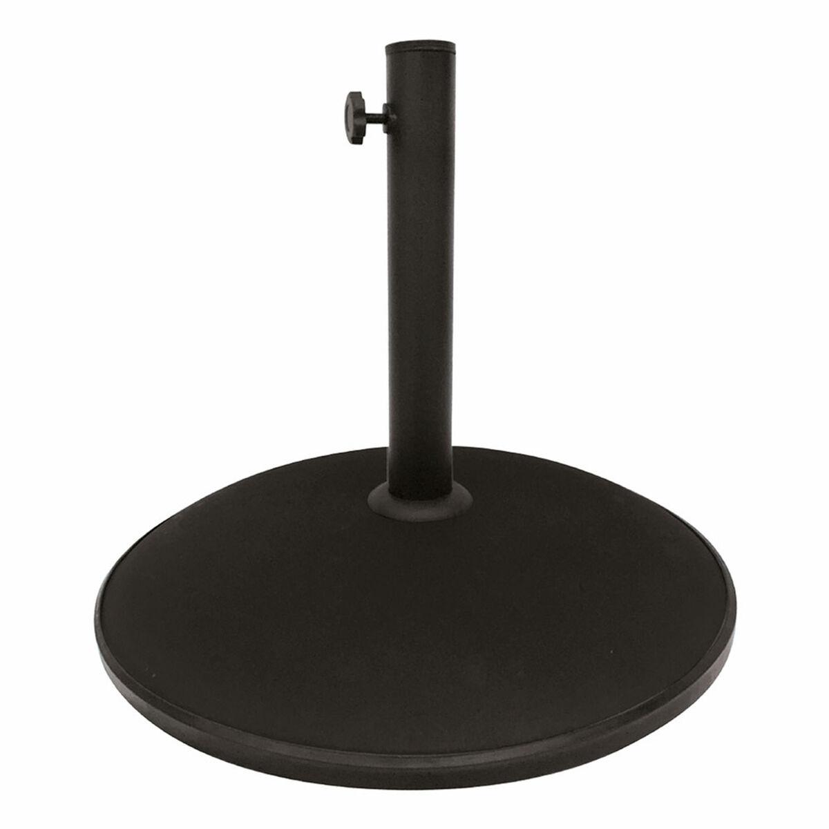 Aktive parasolfod i cement og stål - 50 x 34 x 50 cm, ca. 25 kg