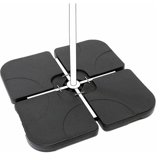 Fod for strandparasol Aktive 50 x 7,5 x 50 cm Plastik
