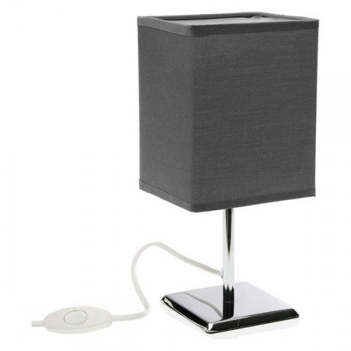 Versa bordlampe i metal/keramik/tekstil 11 × 27,5 × 13 cm - mørkegrå