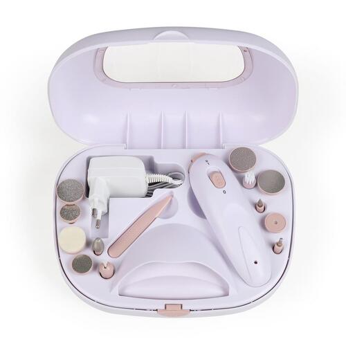 Livoo manicure- og pedicuresæt hvid