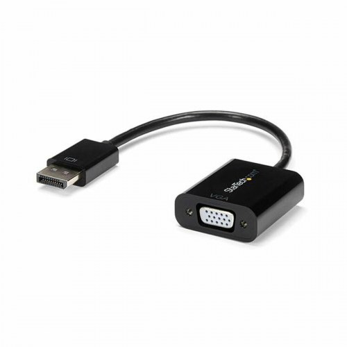 DisplayPort til VGA adapter - Startech DP2VGA3, sort