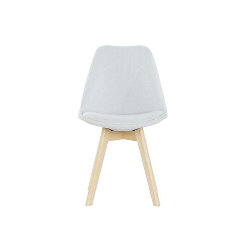 Stol 48 x 56 x 83 cm Skum Beige Blå Bøg
