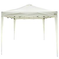 Gazebo Aktive 300 x 250 x 300 cm Klæde Stål Hvid