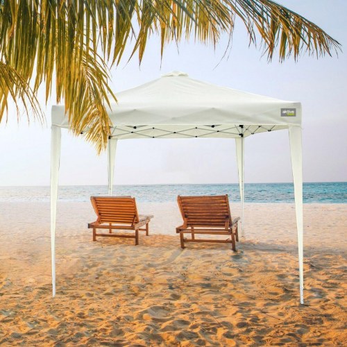 Aktive Max-Air havepavillon 300 × 300 × 250 cm - hvid, stål/klæde