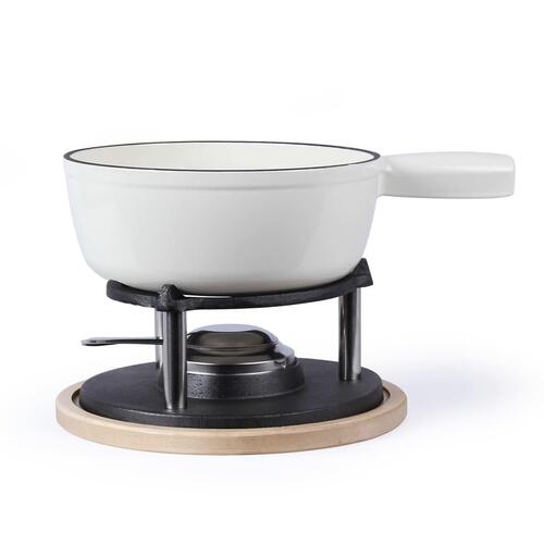 Livoo traditionelt fonduesæt 2,6 l hvid