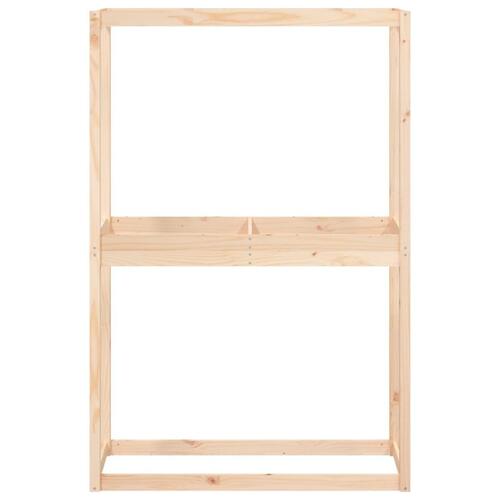 Dækreol 120x40x180 cm massivt fyrretræ